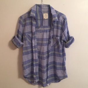American Eagle button up shirt Sz M like new